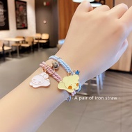 Magnetic COUPLE BRACELET MAGNET 2PCS COUPLE BRACELET Best Friends Women MAGNET COUPLE BUNNY PB