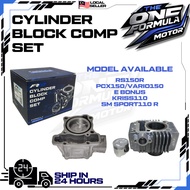 FRG STD BLOCK RS150R/PCX150/VARIO150/KRISS110/E.BONUS/SM SPORT110 R FRC STANDARD CYLINDER BLOCK SET