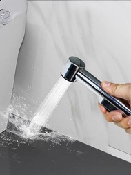 廁所噴槍高壓力手持馬桶沖洗器掛壁式清潔淋浴噴頭適用於浴室