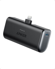 Anker - 621 5000mAh 摺疊式Lightning充電頭行動電源 (黑色)