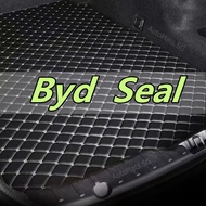 [Byd  Seal] Trunk Mat- READY STOCK Premium PU Leather Trunk Liner Boot Cargo