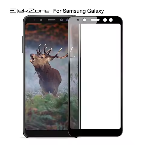 For Samsung Galaxy A5 J3 J5 J7 Pro 2017 For Samsung A6 A6plus A8 A8plus J4 J6 2018 Full Cover Temper