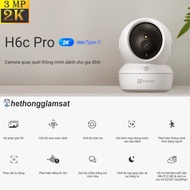 [Giá Sốc] Camera WIFI EZVIZ H6C PRO (Thay Thế C6N) 2MP FullHD Xoay 360 Độ Đàm Thoại 2 Chiều Chính Hã