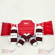 Best Taekwondo Paket Body Protector Dekker Arm Shin Merk BOW Lebih Hemat Avenue Sneakers Official