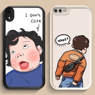 LF-22 Funny Kid Cartoon Shockproof Casing for iphone XR X XS 6 7 8 Max Plus