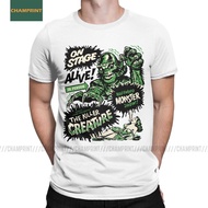 The Killer Creature Hollywood Show Creature From The Black Lagoon T-Shirts Men Monster Tee Short Sle
