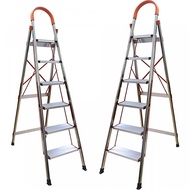 THANG GHẾ TAY VỊN INOX 6 BẬC 1.5M NAKATA-NHẬT BẢN VN-106B (Bảo hành 2 năm) thang gia đình thang xếp