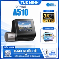 70mai A510 HDR car dash cam, genuine distributor