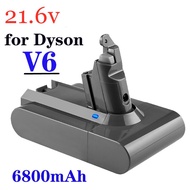 21.6V 6800mAh Li-ion Battery for Dyson V6 DC58 Animal DC59 Multi floor DC61 DC62 DC74 SV07 SV03 SV09 Vacuum Cleaner Battery