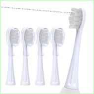 [HOT QASLSSER SDFVCXC 157] Replacement Flossing Toothbrush Heads with Covers for waterpik Sonic Fusi