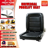 Universal Forklift Seat Backhoe Seat Mini Digger Agriculture Seat Adjustable Backrest Tempat Duduk F
