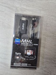 Mars MHL Micro USB 轉 HDMI 轉接線