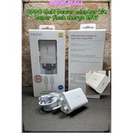 5O8388 OPPO GaN Power Adapter Charger Super VOOC 65W Fast Charge PD Type C Cable For Reno 6/5 Pro Fi