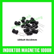 100uh 100uh 100uH Magnetic Core Inductor coil 8x10mm