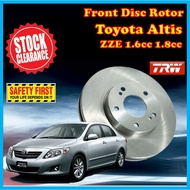 TRW Toyota Altis ZZE Brake Front Disc Rotor &amp; Brake Pad Stopping Expert