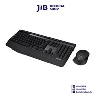 WIRELESS KEYBOARD & MOUSE (คีย์บอร์ดและเมาส์ไร้สาย) LOGITECH MK345 WIRELESS (BLACK)