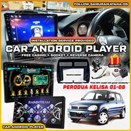 📺 Android Player Perodua Kelisa 01-08 🎁 FREE Casing + Cam Mohawk Soundstream Bride Android Player QLED FHD 1+16 2+32
