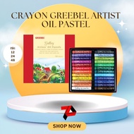 Greebel Artist Gallery Crayons, 12/s, 24/s, 48 colors Oil pastel greebel artistt/s