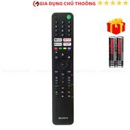 Remote điều khiển tivi SONY Mã 03 RMF-TX520U điều khiển TV Sony các dòng tivi 55in 4K - Tặng kèm pin