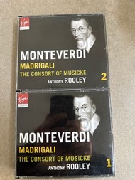 Monteverdi - Anthony Rooley / Box Set 1&2 (Total 7 CDs / Classical CD / 古典Cd 盒裝