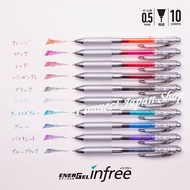 Pentel EnerGel Infree 0.5mm Ballpoint Pen Choose from 5 colors Shipping from Japan