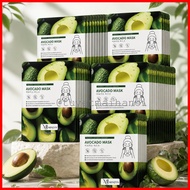 10 Pieces MINJYN Avocado Mask moisturizes, controls oil, smoothes skin - Avocado Mask