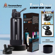 Vacuum Aqua Pro Flask 18oz 22oz 32 40oz Tumbler Hot and Cold 72H Stainless Steel Bottle for Outdoor