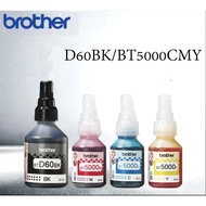 Brother BT5000C/M/Y/BTD60BK Ink Bottle for T220 T310 T420W T520W T710W T720DW T910DW T4500DW
