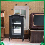 [Isuwaxa] Dollhouse Cupboard 1:12 Scale Wooden Furniture Display Shelf Birthday Gifts