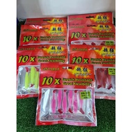 STARLIT SOFT LURE SSL301 6CM 6PCS