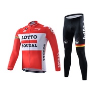 LOTTO SOUDAL Cycling Jerseys Long sleeves / Pants Bicycle wear Baju Basikal