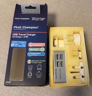First Champion USB 旅行充電器 5.4A / 27W