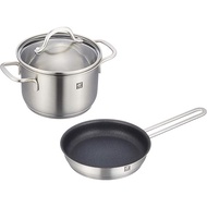 [Direct from JP] Zwilling J.A.Henckels Japan ZWILLING "Pico Stock Pot 14cm (with glass lid) & Frying