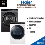 Haier 9 / 10KG Heat Pump Front Load Dryer Washing Machine Mesin Basuh HD90-A2979 HD100-A2939S