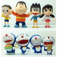 Doraemon Doraemon Doraemon Doraemon Doraemon 8 Car Decorations Doll Doll Figures-Anime Capsule Toys-