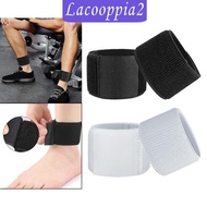 [Lacooppia2] 1 Pair Soccer Shin Guards Straps AntiSlip Lightweight Soccer Ankle Guards