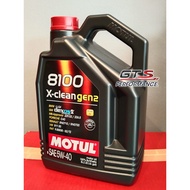 Motul 8100 X-clean Gen2 5w40