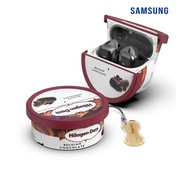 Korea Samsung original {BUDS3/BUDS3PRO/BUDS3FE} protective case│Haagen-Dazs earphone case protective
