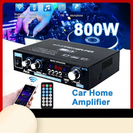 800W AK35 Home Digital Amplifiers Audio 110-240V Bass Audio Power Amplifier Hifi FM Auto Music