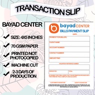 Transaction Slip for Bills Payment / Maya / GCash / Padala