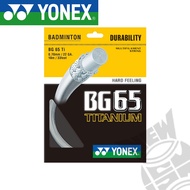 YONEX BG65 TITANIUM Badminton Strings