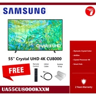 [ Delivered by Seller ] SAMSUNG 55" inch CU8000 Crystal UHD 4K Smart TV (2023) UA55CU8000KXXM UA55CU8000