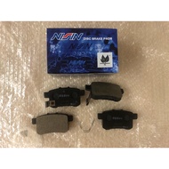 HONDA ACCORD TAO REAR BRAKE PADS, DISC BRAKE PAD NISSIN*ORIGINAL*