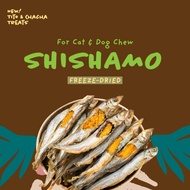 (Buy 3 Free 1) Tito & Chacha Raw Freeze Dried Shishamo Pet Toppers/Treats/Snacks for Cat/Dog