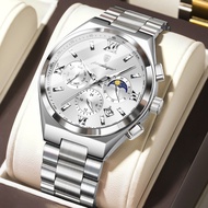 Luxury Men's Watch - Waterproof Double Calendar Chronograph Business Casual Quartz Watch CVB436QQ