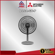 Mitsubishi D16A-GB-P 16" 55W 3 Speed Low Noise Oscillation Table Desk Fan D16-GA-P D16AGBP D16A D16A