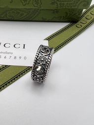 GUCCI outlet 鏤空小雛菊戒指