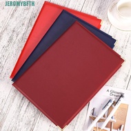 JEROMYBF A4 Agreement Folder, PU Leather Reinforced Edges Certificate Diploma Cover, Durable Protect