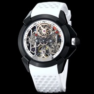 JACOB Czech Leopard Tourbillon Men's Round CR7 Large Dial Automatic Mechanical Watch Hollow Men's Wr