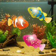 Infant bath tool automatic fish toy free-swimming simulated fish electromagnetic pet robot